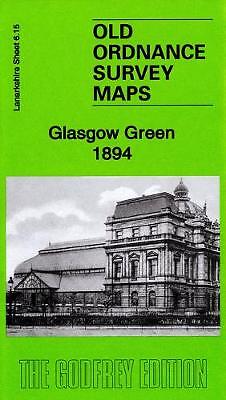 Glasgow Green 1894 Lanarkshire Blatt 615a Old Ordn
