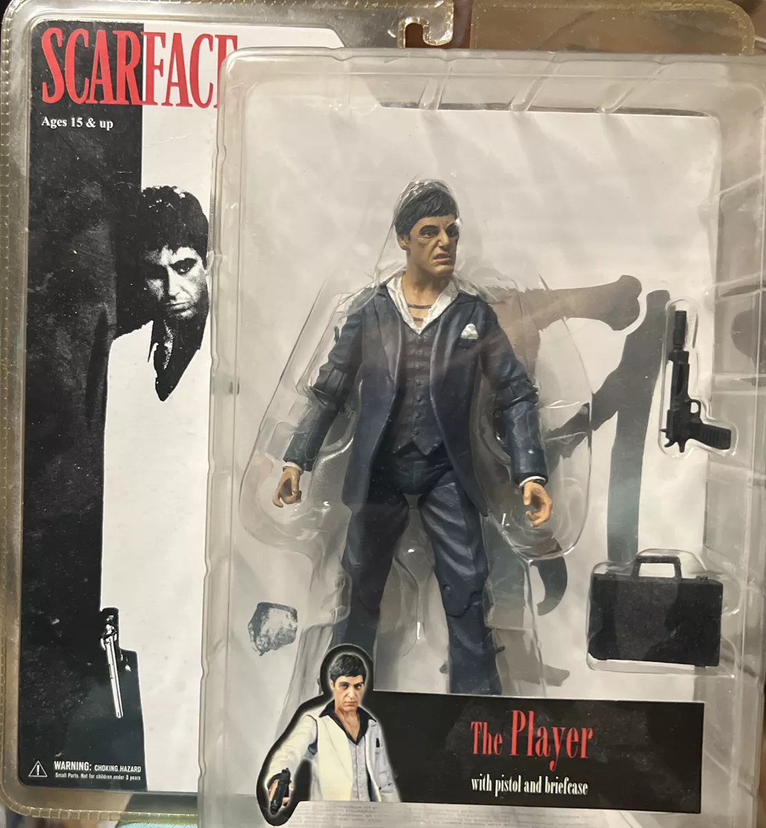 Mezco SCARFACE The Player - Tony Montana Rare Action Figure