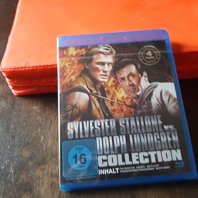Sylvester Stallone Vs. Dolph Lundgren Collection - 4 Filme - BLU-RAY NEU/OVP -