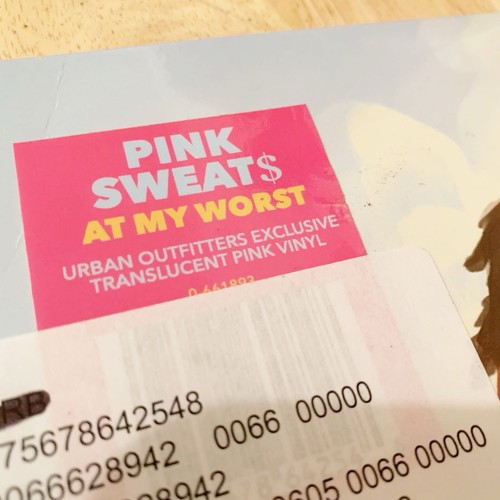 Pink Sweat$ Ft Kehlani At My Worst Exclusive Translucent Pink Colored Vinyl LP - Foto 2 di 3