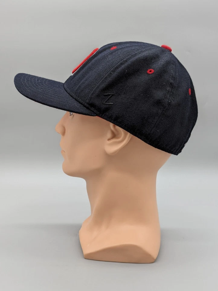 Zephyr College Baseball Football Black Ohio State Buckeyes Fitted Cap Hat 7 1/4 - Image 3 of 4