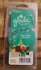 1 New Glade Sparkling Spruce Wax Melts