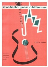 Abner Rossi Metodo per chitarra Jazz Vol. 1 testo in Italiano, inglese, spagnolo