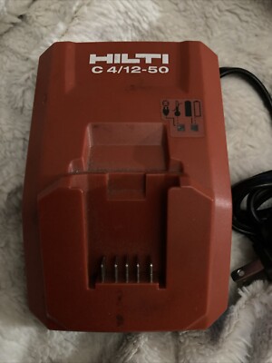 HILTI  C 4/12 50 12-Volt Lithium-Ion Battery Charger 12 Volt  Genuine