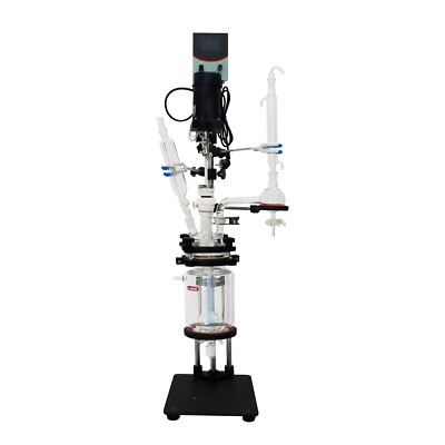 Lab1st 2L Jacketed Glass Reactor (-120 ~250 , 1200 rpm)