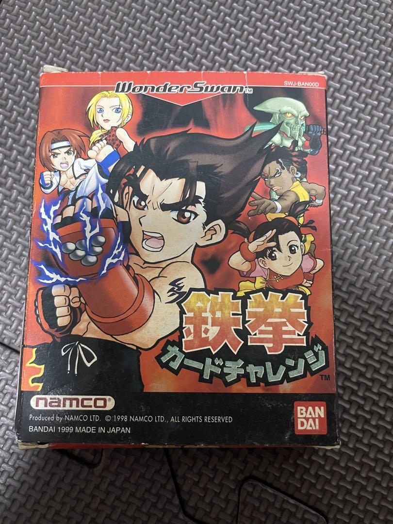 Wonderswan Tekken Card Challenge Game Card Battle Tested From