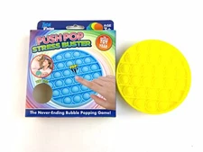 Push Pop Stress Buster Sensory Fidget Toy Relieves Stress Popping Game Yellow 