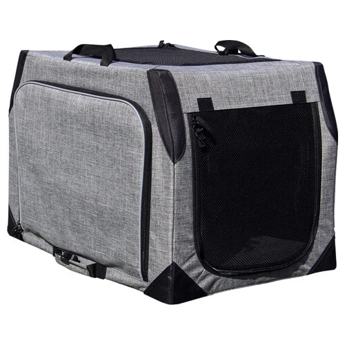 Nobby Traveller Extend grau Hundetransporttasche abwaschbar mit Utensilienfach - Bild 3 von 4