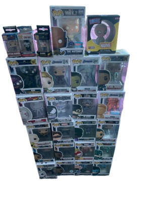 Verschiedene Funko Pop! Figuren: Marvel, DC, Harry Potter, Film, Filme, Musik, Dorbz