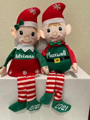 Personalized Christmas Elf, adoption certificate, and cute little elf stand!!