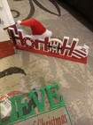 Huge Lot Of Christmas Holiday Signs New With Tags Decorative Home Decor — photo 6