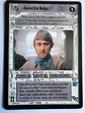 Decipher Star Wars CCG Endor GENERAL CRIX MADINE