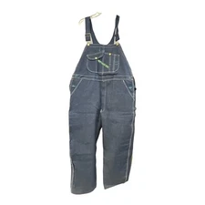 Key Apparel Men's Farmer High Back Zip Fly Overall Sz 40 X 28