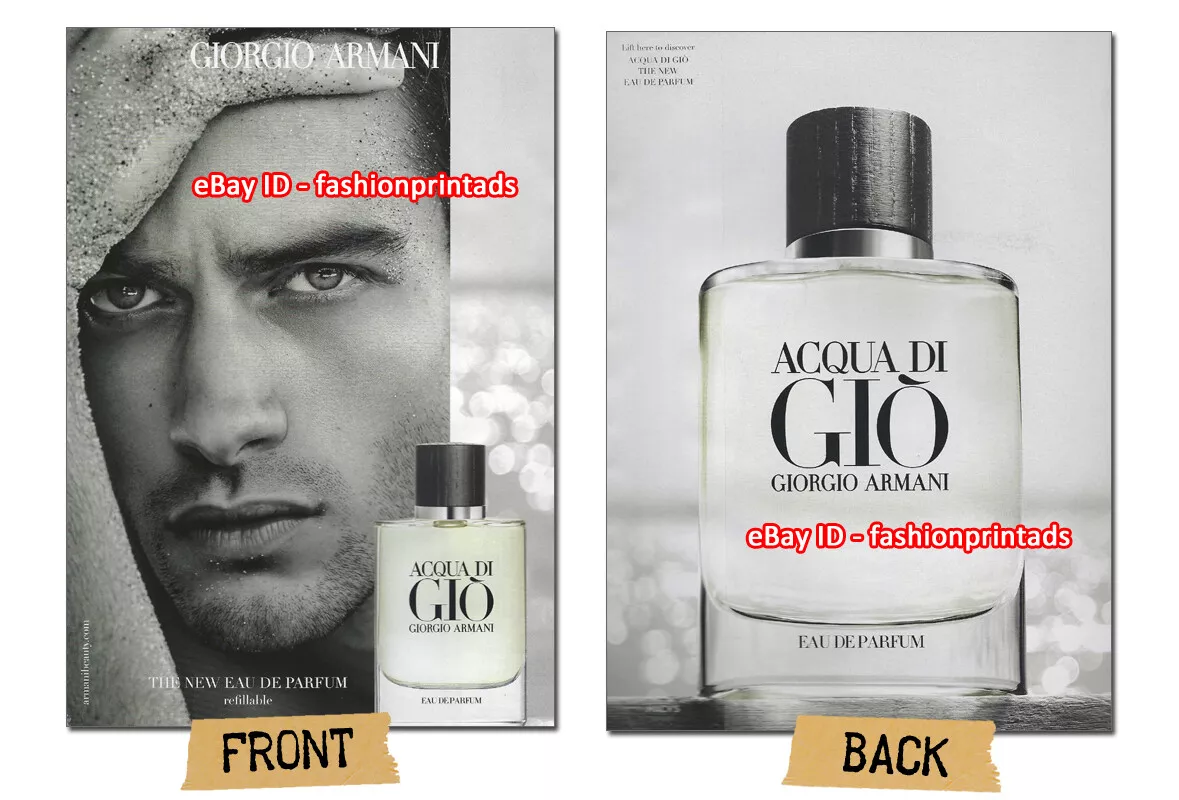 Armani cologne best sale ad