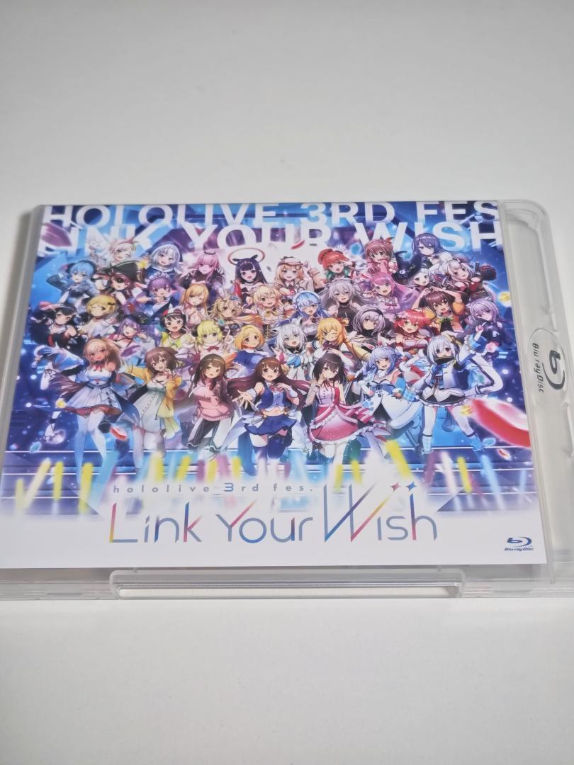 hololive 3rd fes.Link Your Wish【Blu-ray】 hololive 3rd fes. Link Your Wish Blu-ray Bluray JAPANESE
