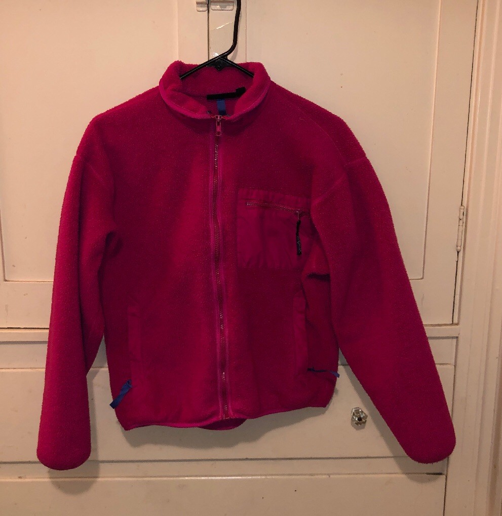 Vintage Patagonia Womens 8 Full Zip /Chest Pocket Fleece