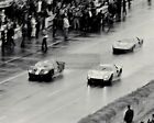 Ford Gt 1966 24 Hours Le Mans Finish Line Historic 8X10 Photo