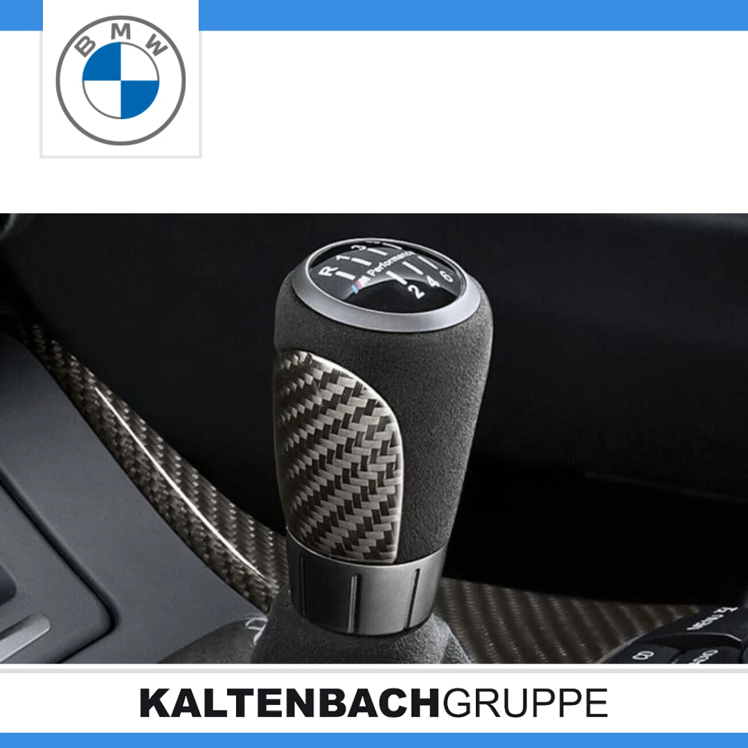 Original BMW M Gear Knob Carbon Alcantara Bellows F20 F21 F22 F23 