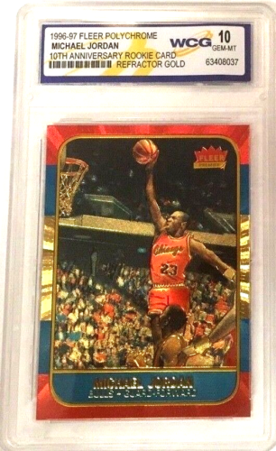 MICHAEL JORDAN FLEER WCG GEM-MT 10 