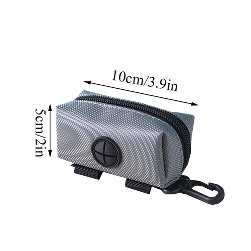 Travel Poop Holder Hook Pouch Outdoor Pet Dispenser Clean Pick Up Tools DIY - Bild 2 von 15