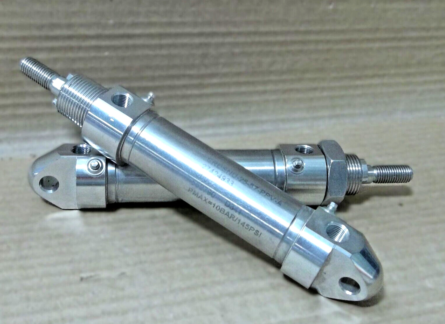 LOT OF 2 FESTO | CRDSNU-25-57-PPV-A / CRDSNU2557PPVA | FIRE ALARM | KMGM
