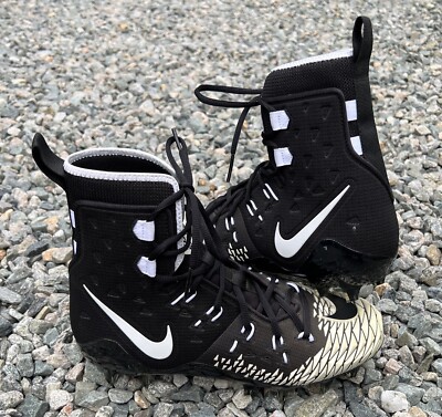 NWOT Nike Force Savage Elite Football Cleats Men\'s 17 Black White 857063-010 Amazon.com | Nike Men main image 4