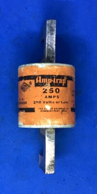 Shawmut A25X250  Type 4S Amp  Fuse Semiconductor FWX 250a 250v