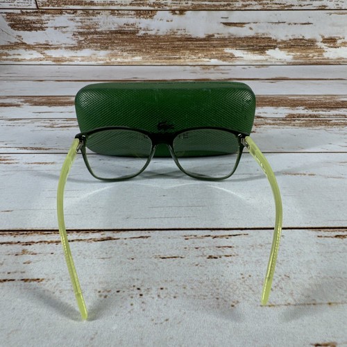 Lacoste L2649 799 51-16-135 Green Full Rim Eyeglasses Frame QS55 Used - Picture 3 of 6