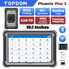 2026 NEW！TOPDON Phoenix Plus 2 ECU Key Coding Diagnostic Tool OBD2 Scanner