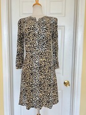 GAP leopard print dress size 4