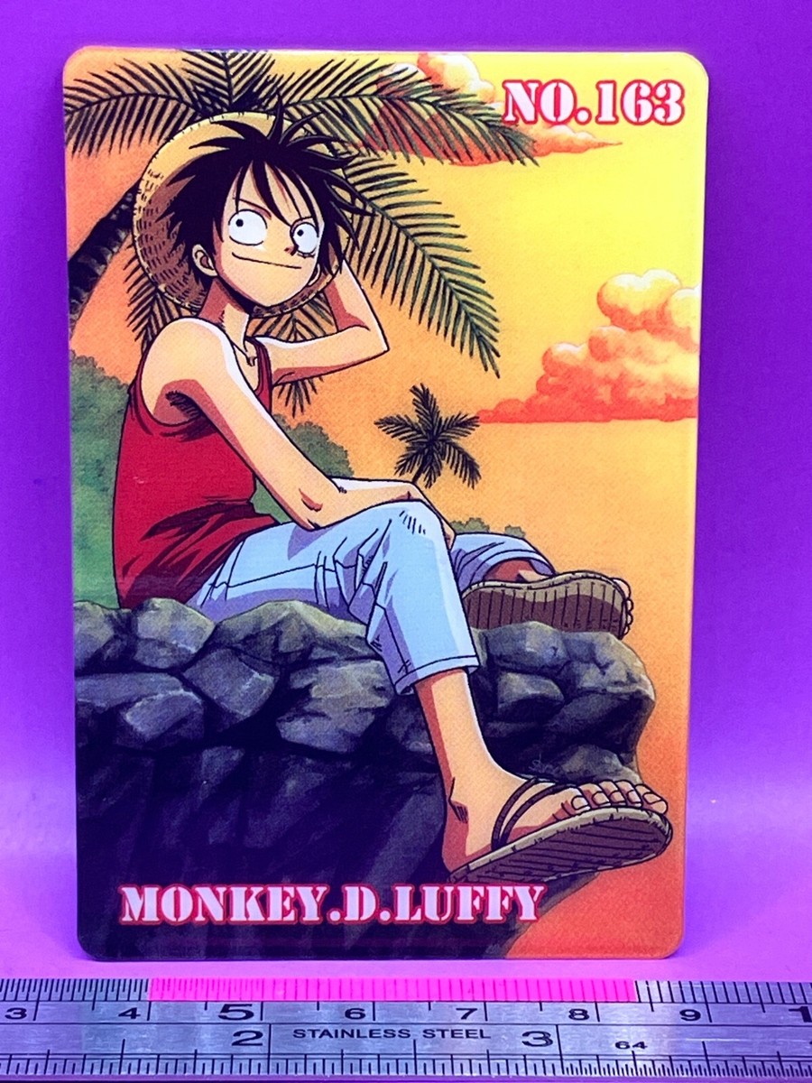 Monkey D. Luffy 163 One Piece King of Pirates Gummy Card 2004