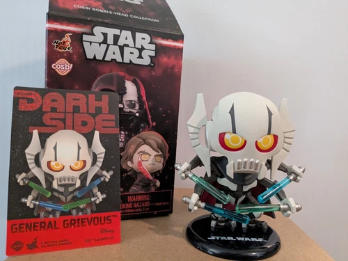 Hot Toys Cosbi General Grievous Figure - Star Wars Dark Side Sith Bobble-Head