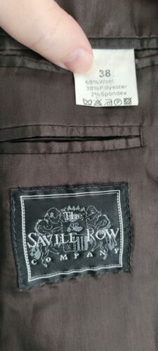 the savile row company grey wool blend men's suit 38R - Picture 2 of 24
