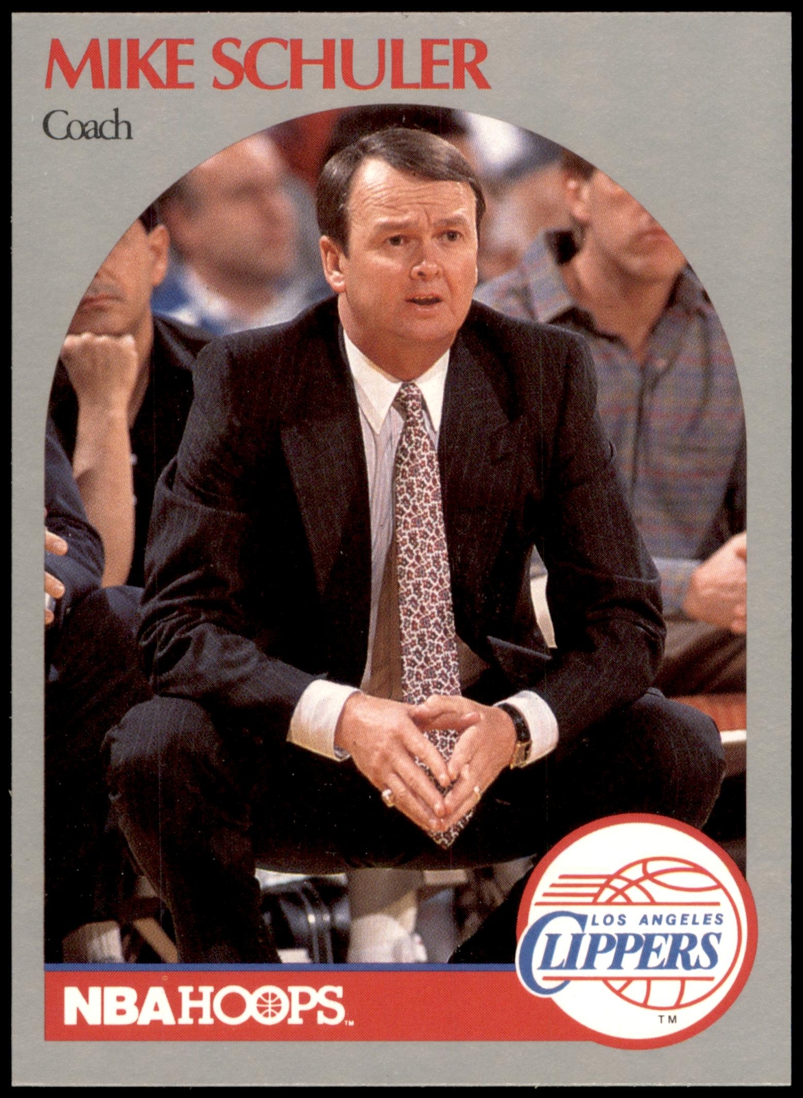 Mike Schuler #316 1990-91 Hoops