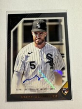 K135,366 - 2022 Topps Gallery Rookie Autographs #RARGO Romy Gonzalez Auto