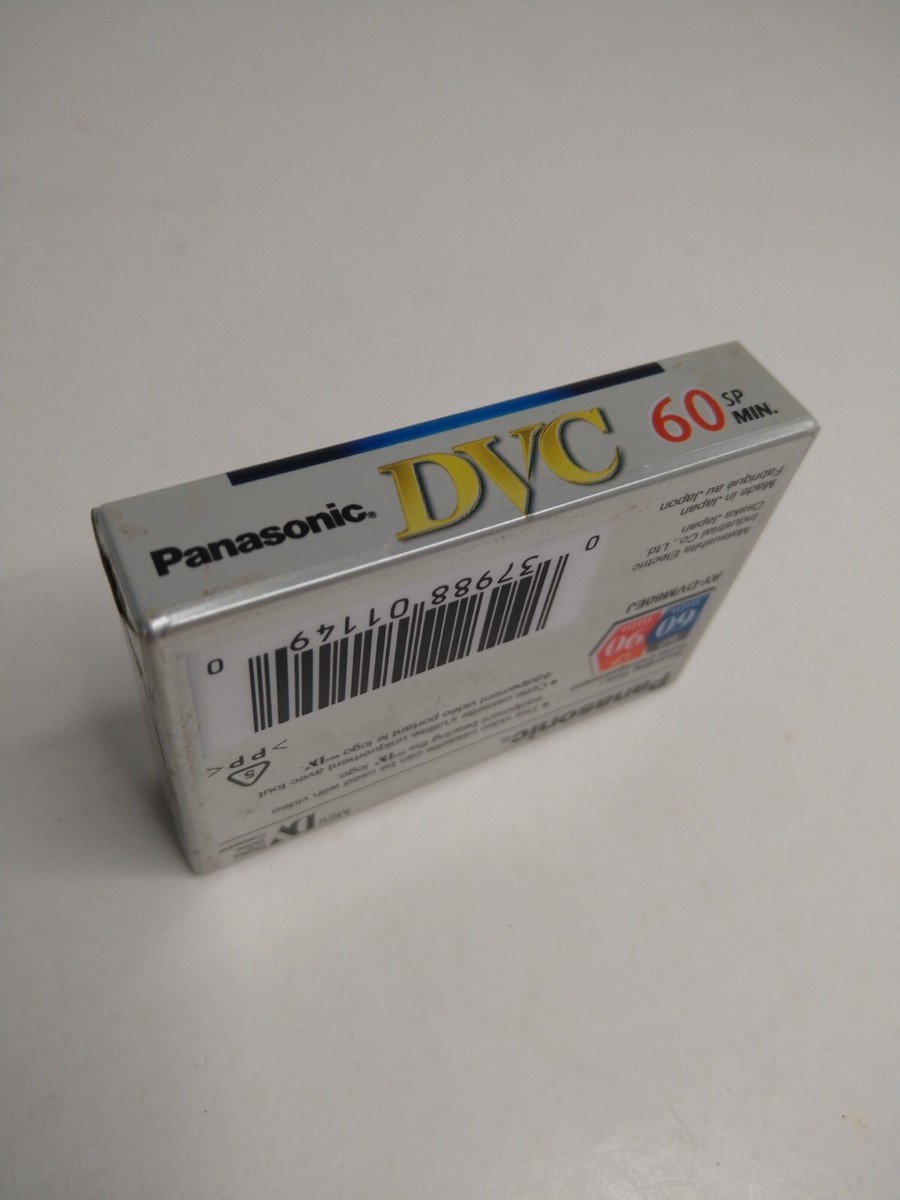 New Panasonic DVC Digital Video Cassette DVM60 | eBay