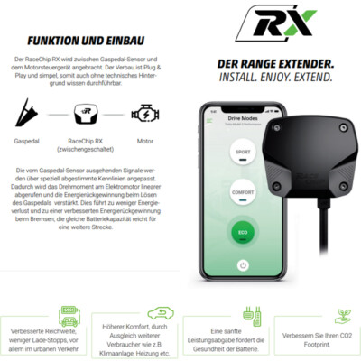 RaceChip RX Range Extender für BMW i3 (2013-) Electric 120 Ah mehr Reichweite