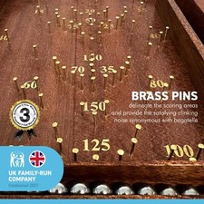Vintage style tabletop wooden pinball game | Bagatelle