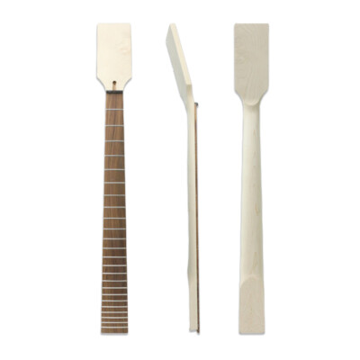 New Bass Guitar Neck 24Fret 30inch Maple Wood Paddle Head Rosewood Short Scale