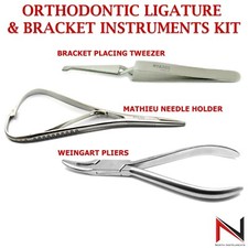 Pinza ortodontica a filo torsione Mathieu - Weingart Kit legatura e staffa strumenti