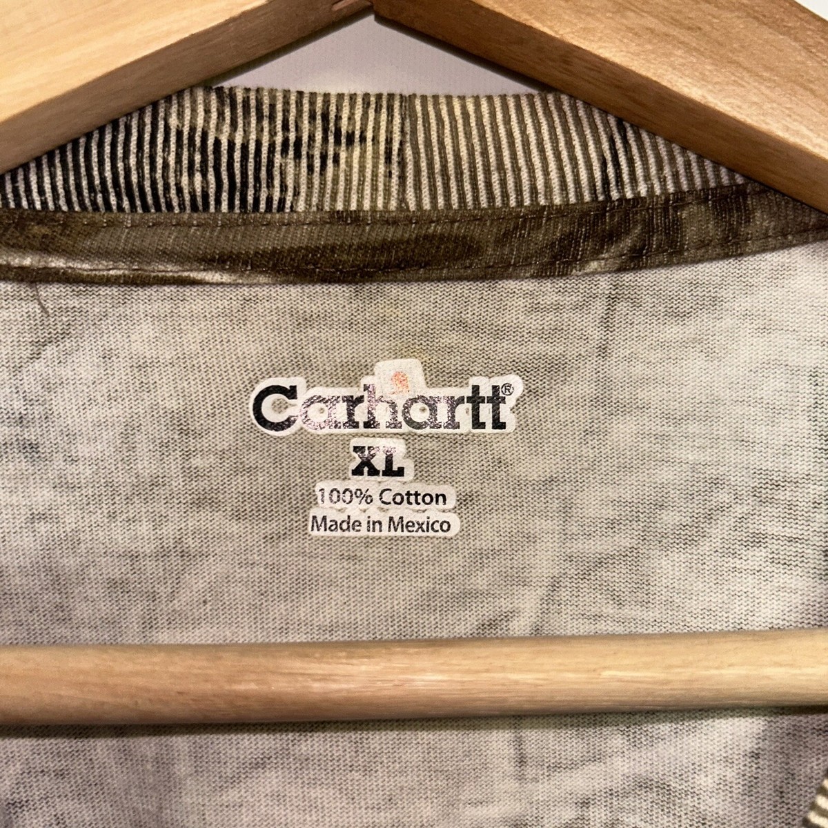 Vintage 1990's Carhartt Long Sleeve Camouflage Shirt