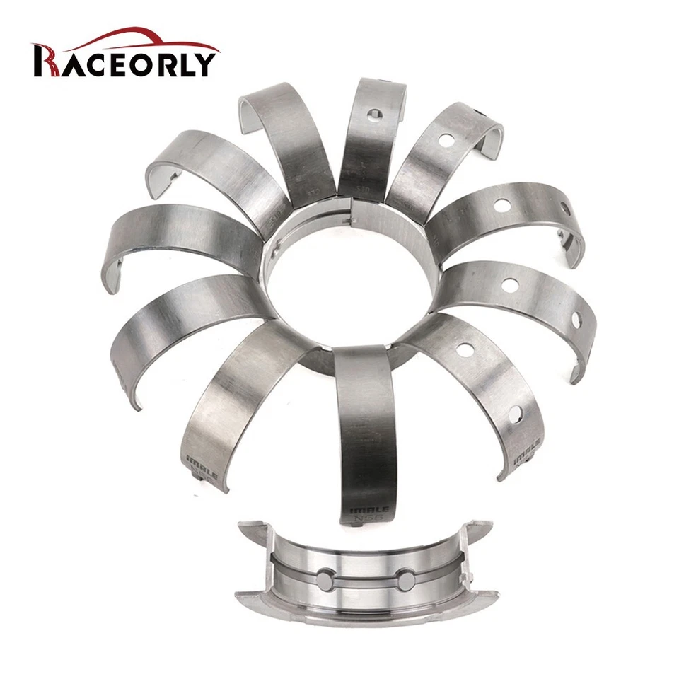 RACEORLY Crankshaft Main Bearing +0.25mm For BMW 630i X5 N52 N54 N55 11217627037 - Изображение 3 из 4