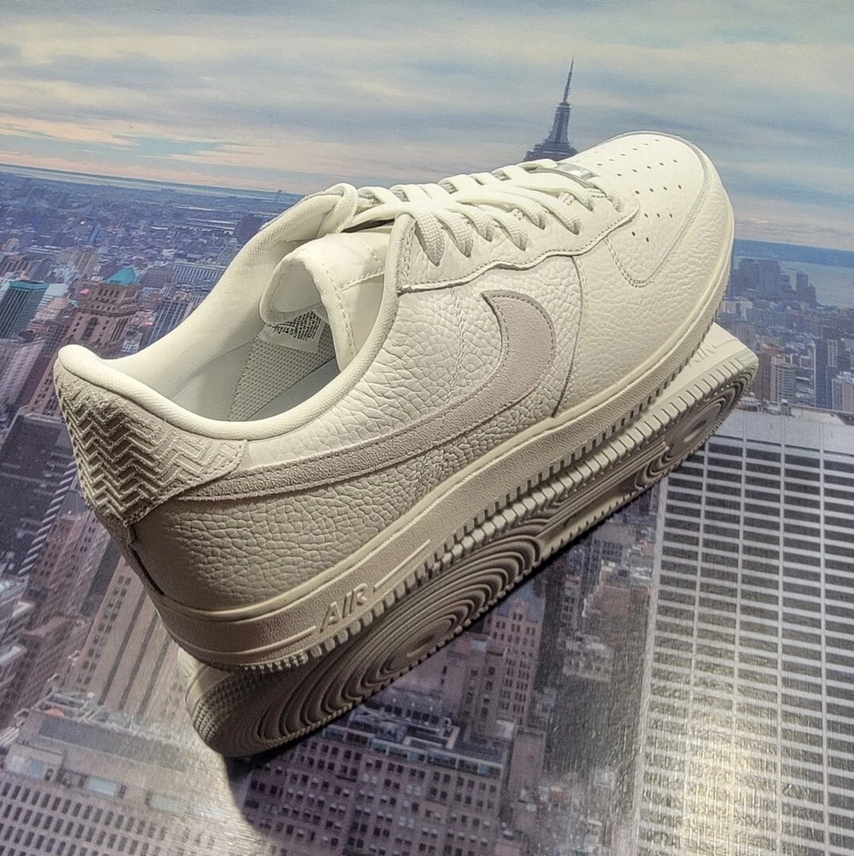 Nike Air Force 1 '07 Craft Low Summit Blanco/Photon Dust Talla 12 CN2873 100 Nuevo Foto 2 de 4