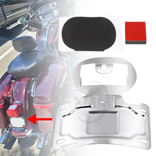 Soporte de reubicación de matrícula para Harley Electra Glide Ultra Classic FLHTCU - Imagen 2 de 12