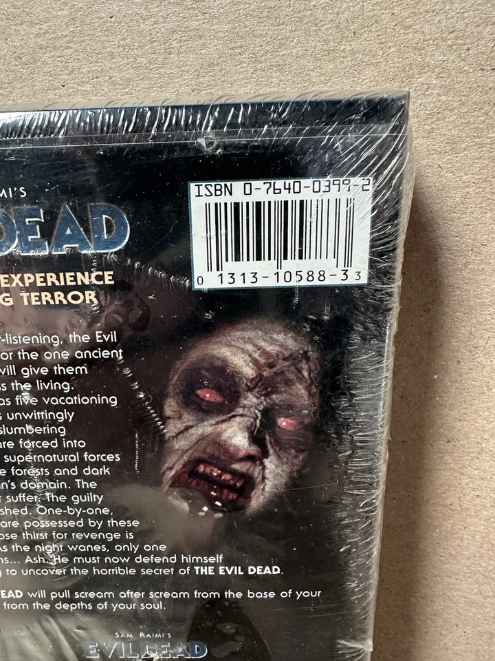 The Evil Dead Digitally Mastered Collector's Edition Clamshell VHS Brand New - Image 3 of 4