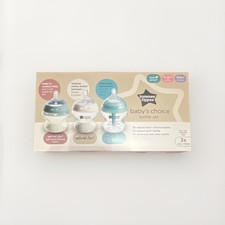 Tommee Tippee Baby's Choice Bottle Set 3x 150ml Wide Neck Anti-Colic 0-2m