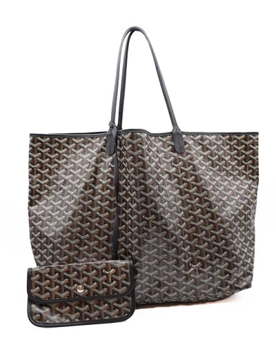 Borsa Goyard St.louis Gm nera e marrone chiaro