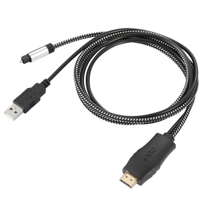 192Khz HDMI Earc/Arc to Optical Audio Converter TV to Soundbar Plug Play Adapter