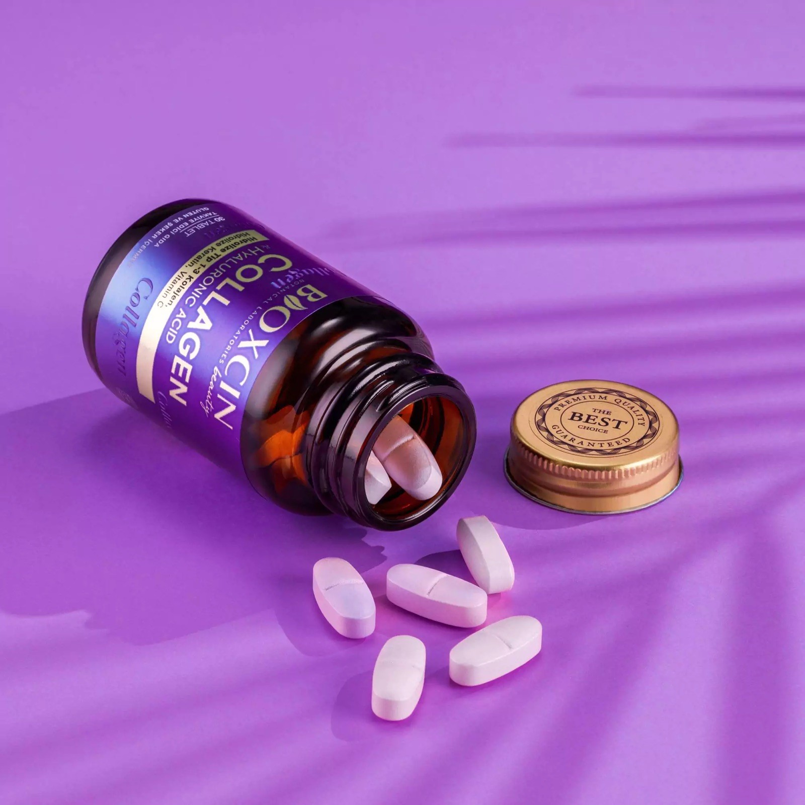 Bioxcin Beauty Collagene con Acido Ialuronico 30 Compresse foto 3