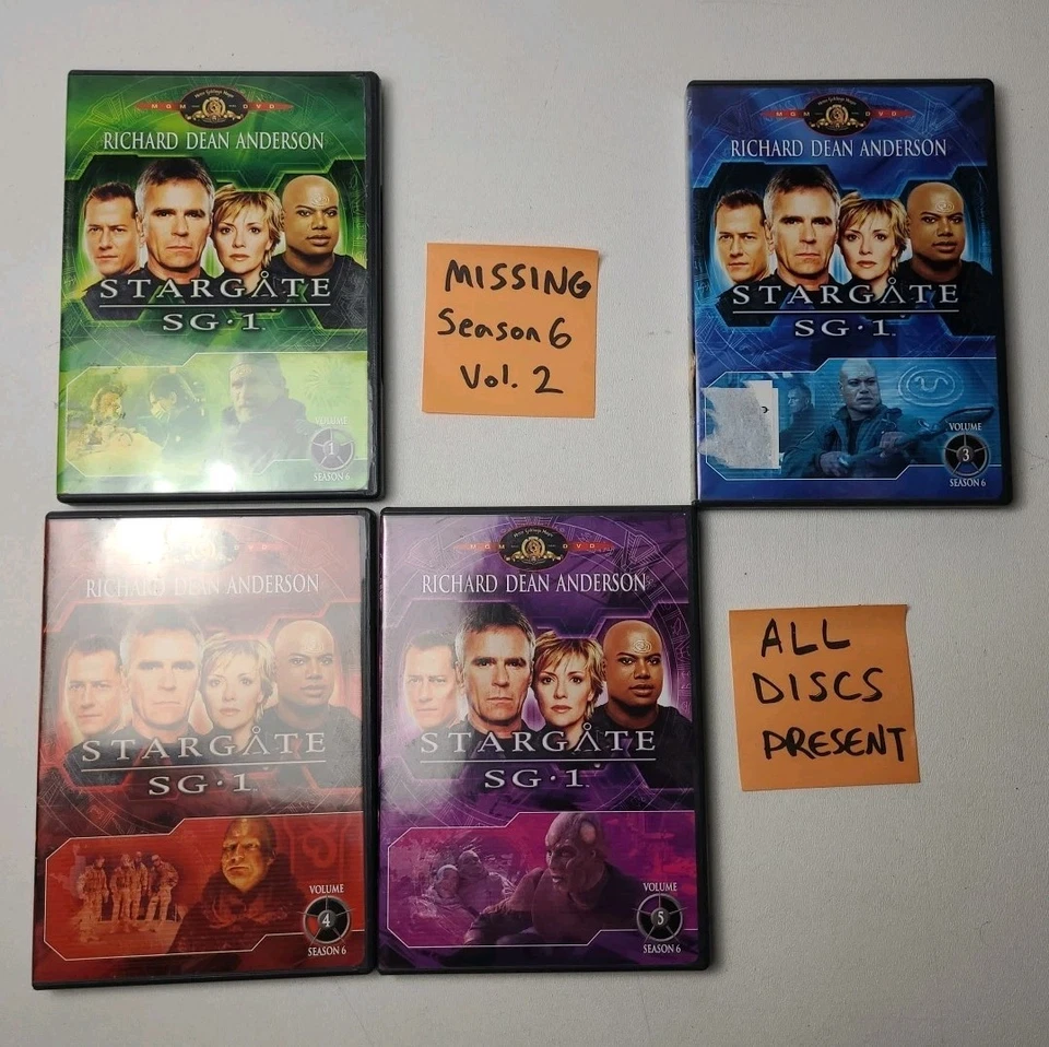 Stargate DVD Lot SG-1 & Atlantis Near Complete SGU Ark Children *AS IS* - Image 4 of 4